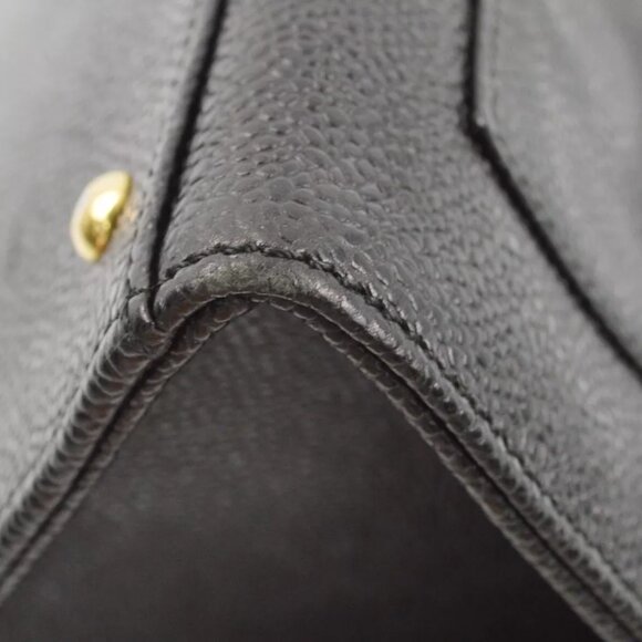 Chanel Black Caviar Skin Shoulder Tote Bag 183366 - Picture 3 of 10